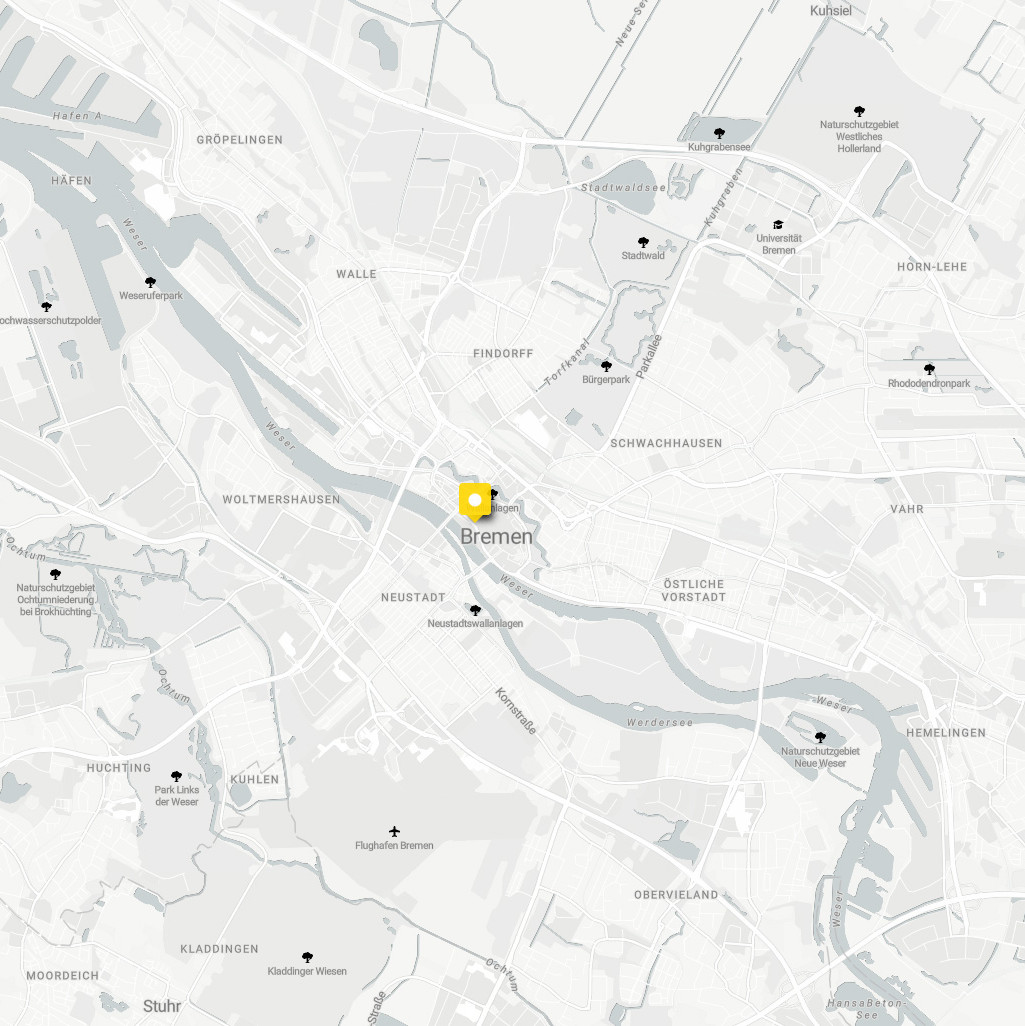 Standort Bremen Map