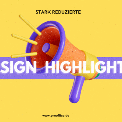 Sichern Sie sich attraktive Design Highlights bei pro office Hannover