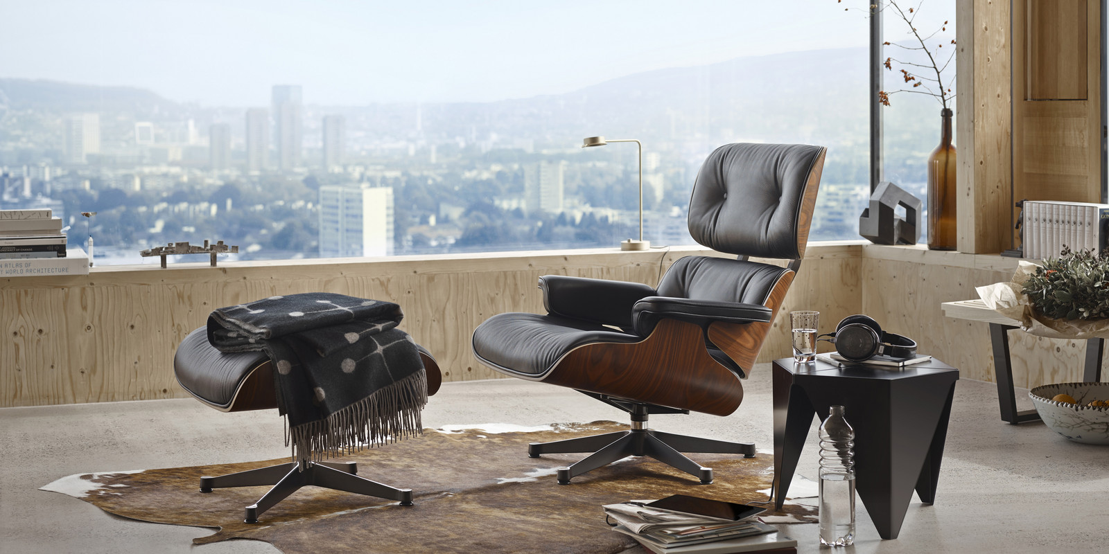vitra - Eames Lounge Chair, Ottoman Bild 0