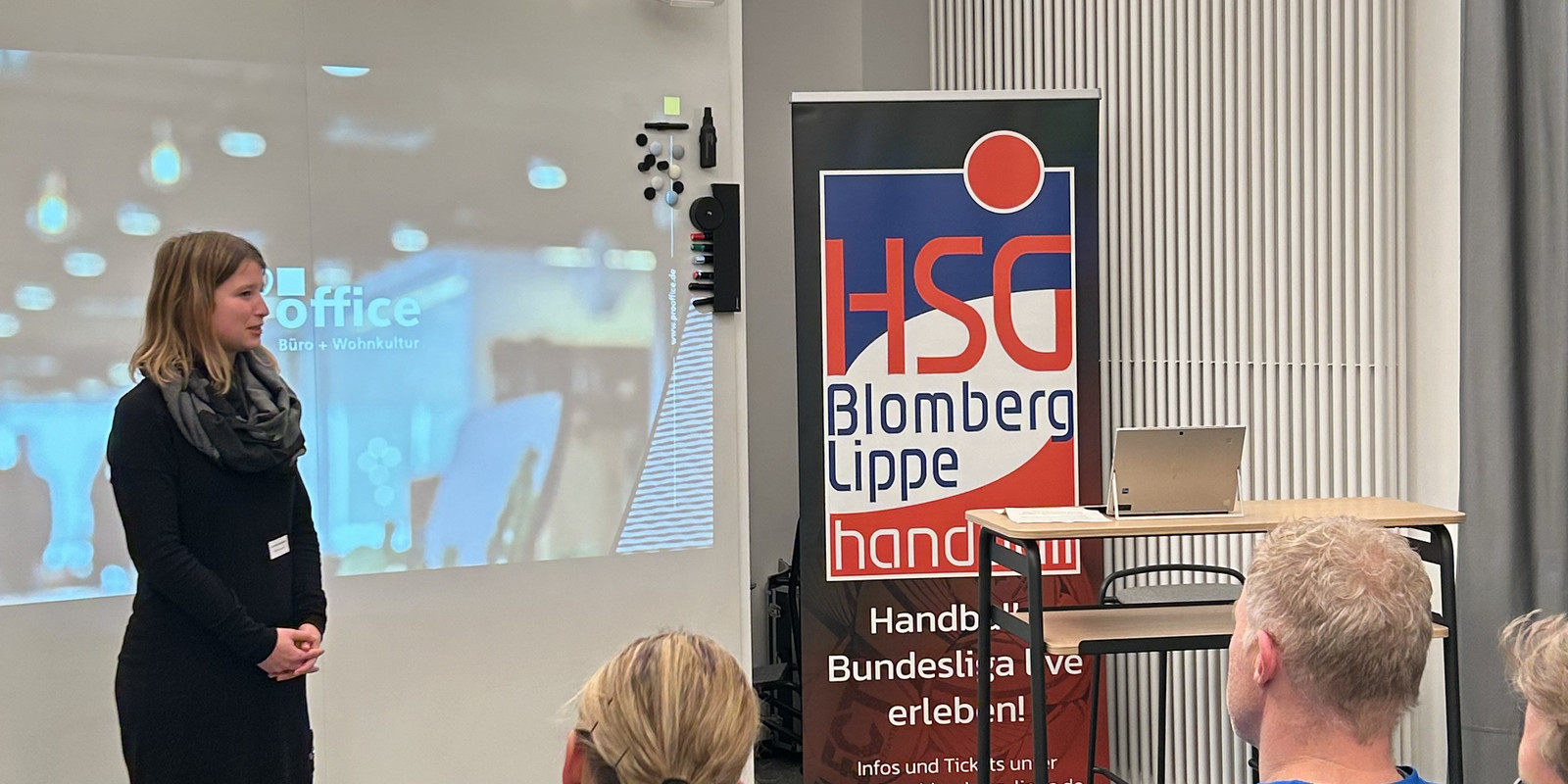 Ein Abend voller Partnerschaft und Innovation: Die HSG Blomberg-Lippe zu Gast bei pro office Bild 30