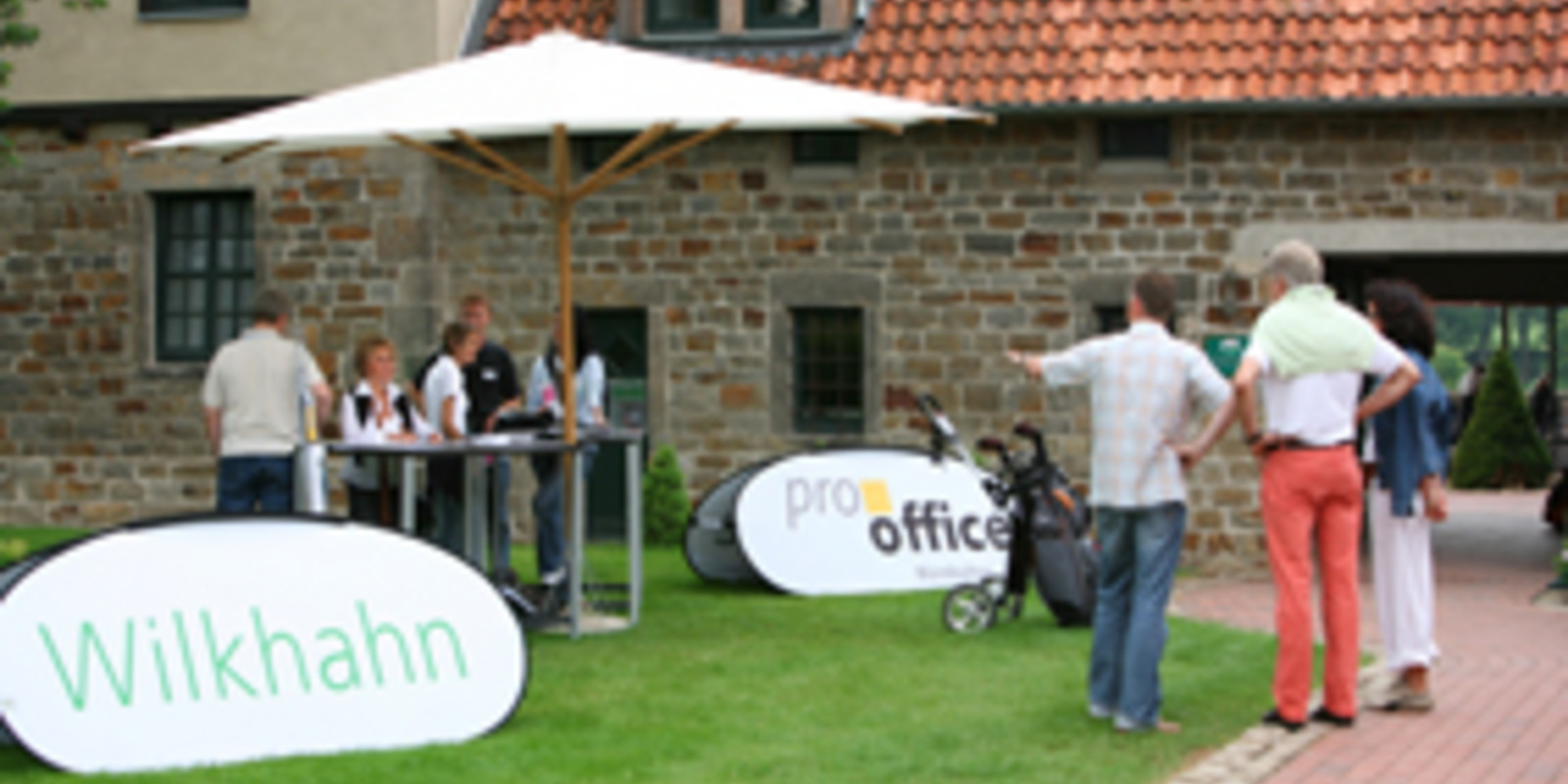 1. Wilkhahn und pro office Golfturnier im Schloss Schwöbber Bild 2