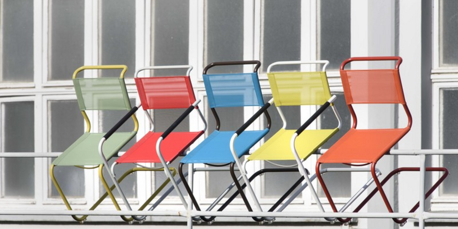 Outdoor Stühle in verschiedenen Farben