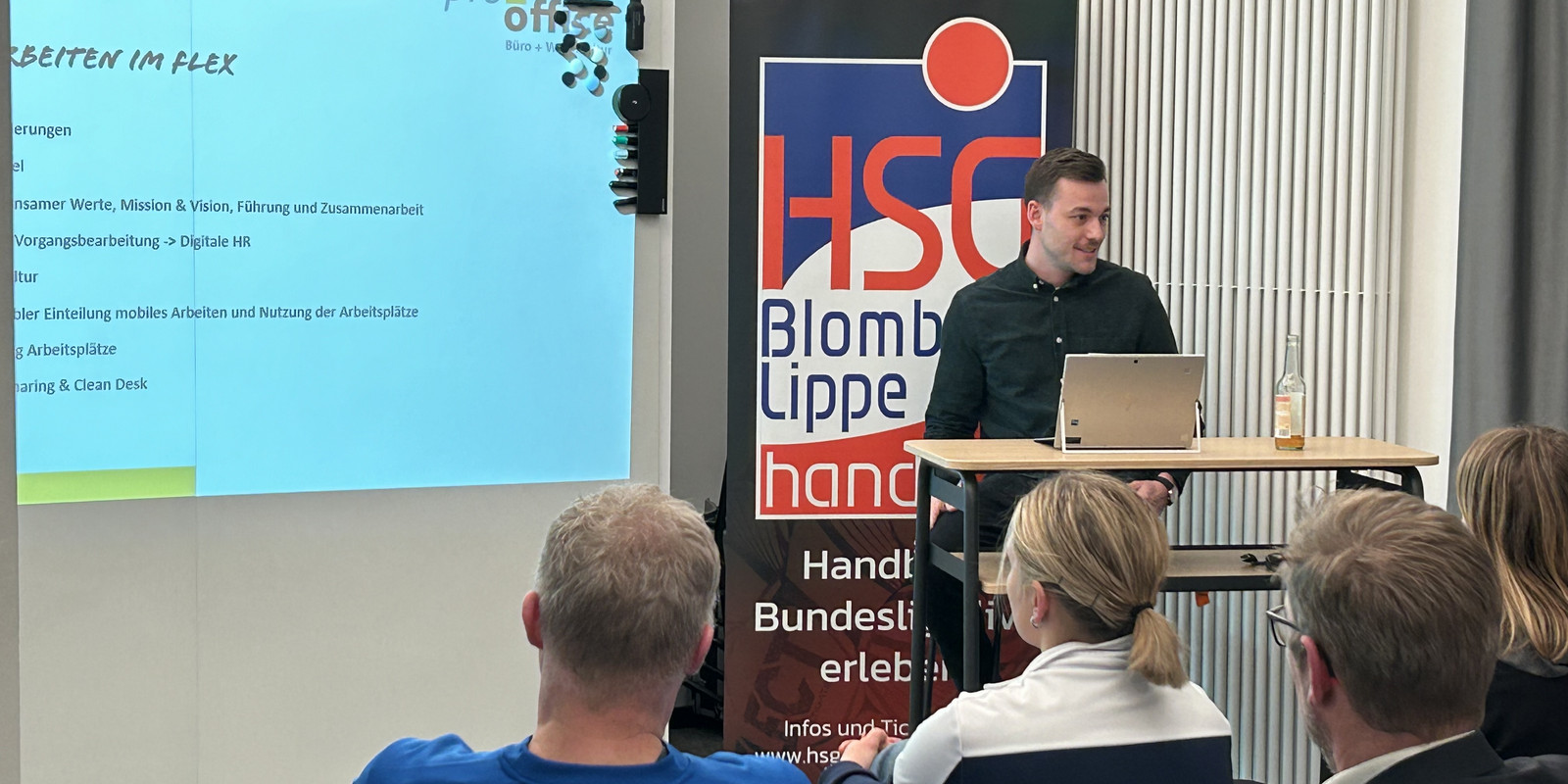 Ein Abend voller Partnerschaft und Innovation: Die HSG Blomberg-Lippe zu Gast bei pro office Bild 3