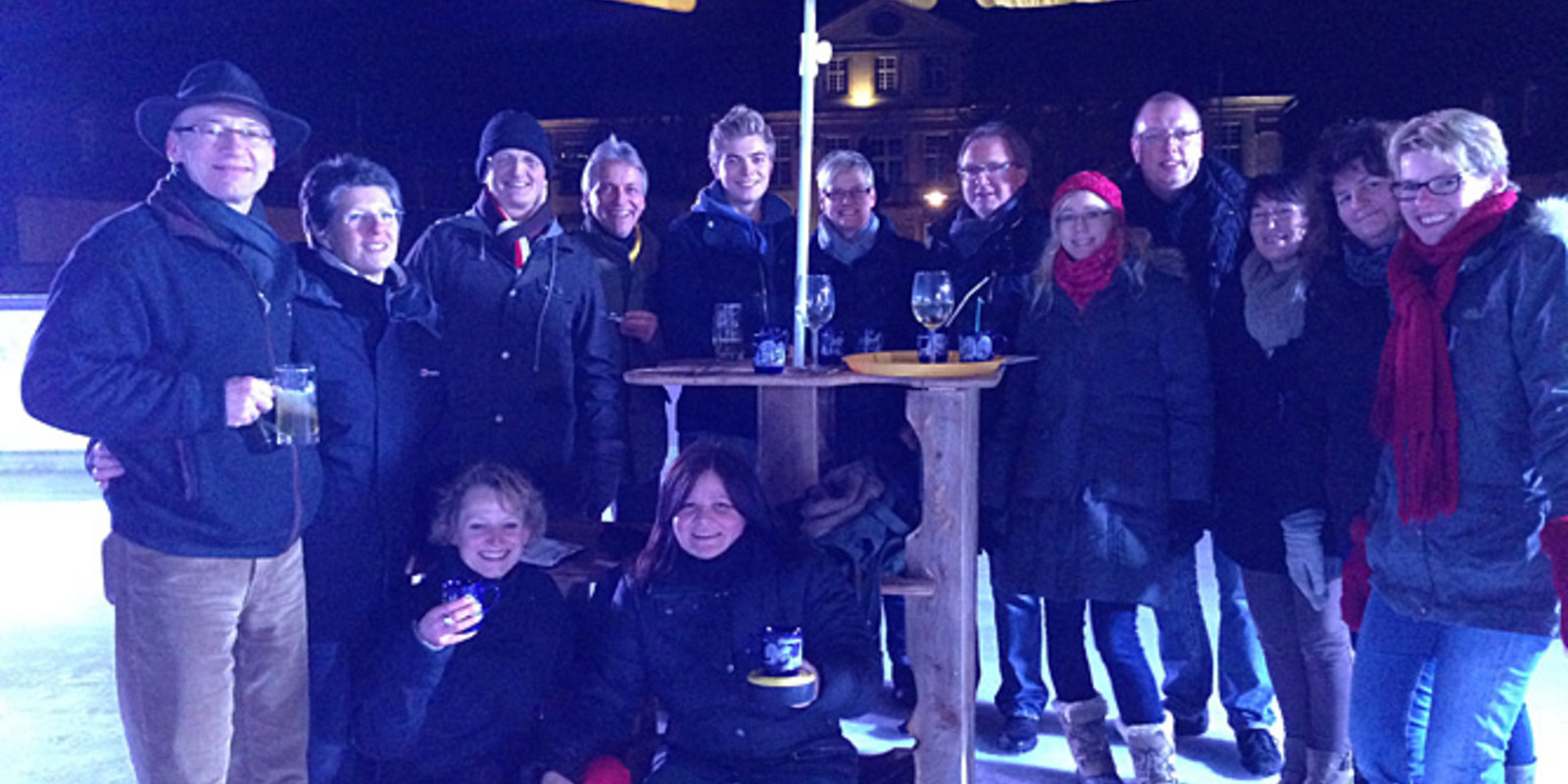 Team-Abend beim Eisstockschießen von pro office Bielefeld und Lemgo Bild 0