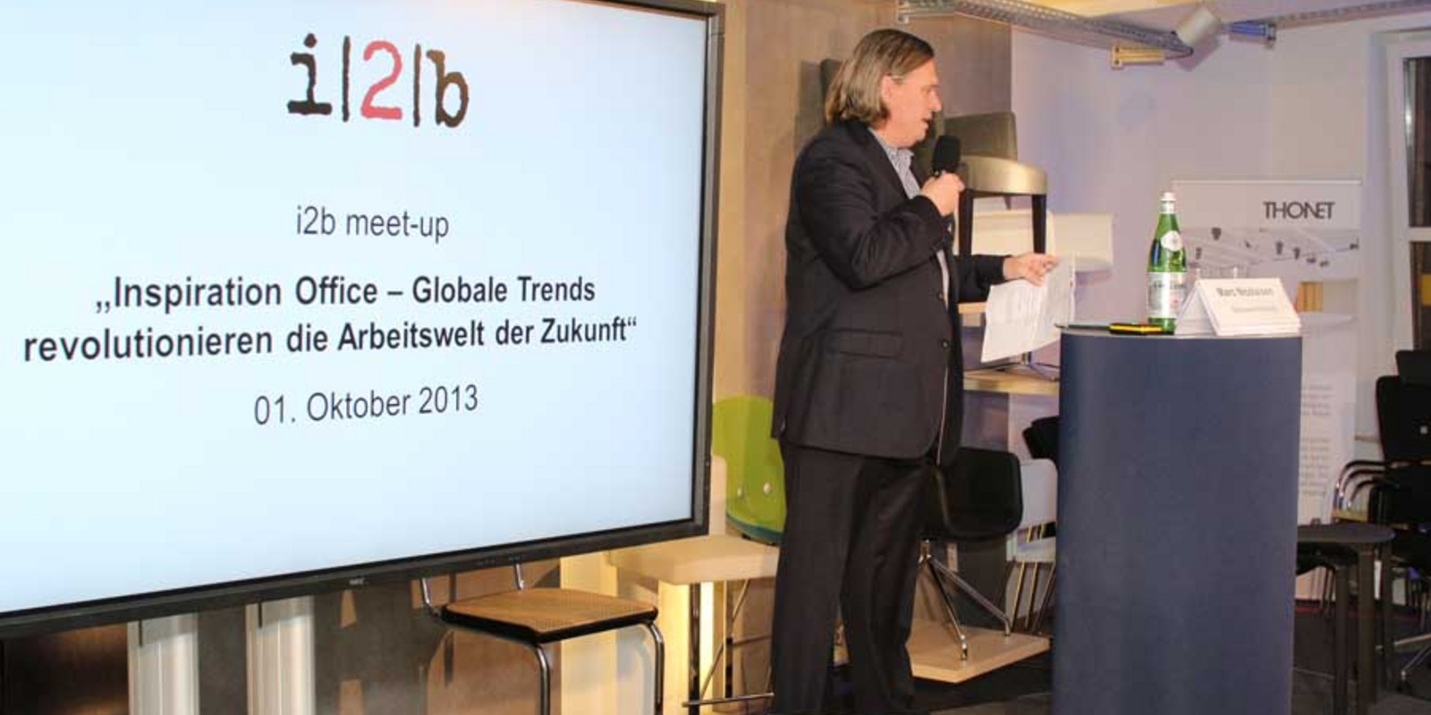 i2b-Netzwerkabend zum Thema "Inspiration Office" bei pro office Bremen Bild 42