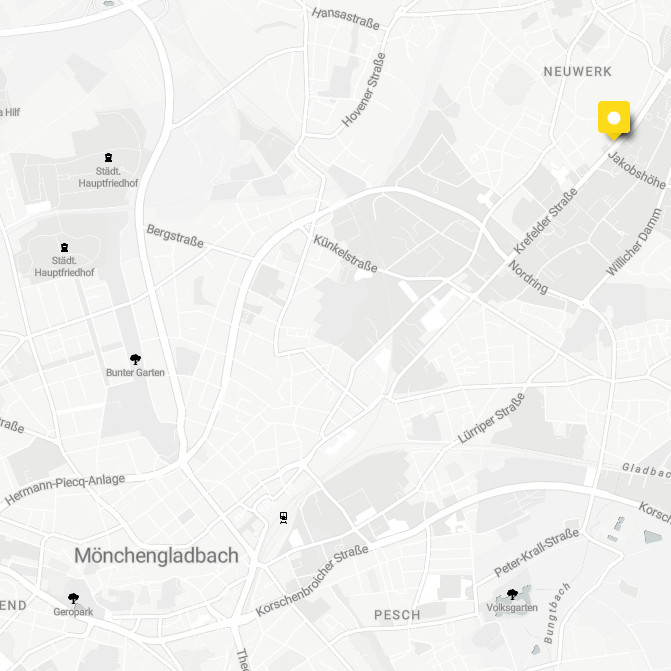 Standort Mönchengladbach Karte