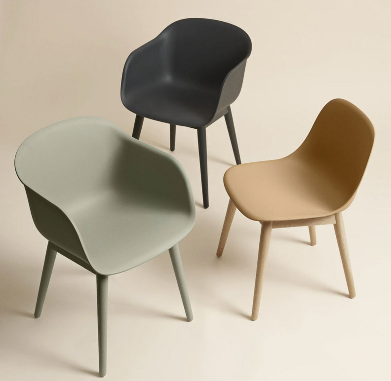 Muuto präsentiert Fiber Chair aus recyceltem Plastik Bild 3