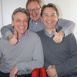 Bernd Stracke, Michael Kahl, Roland Fellmer (v.l.)