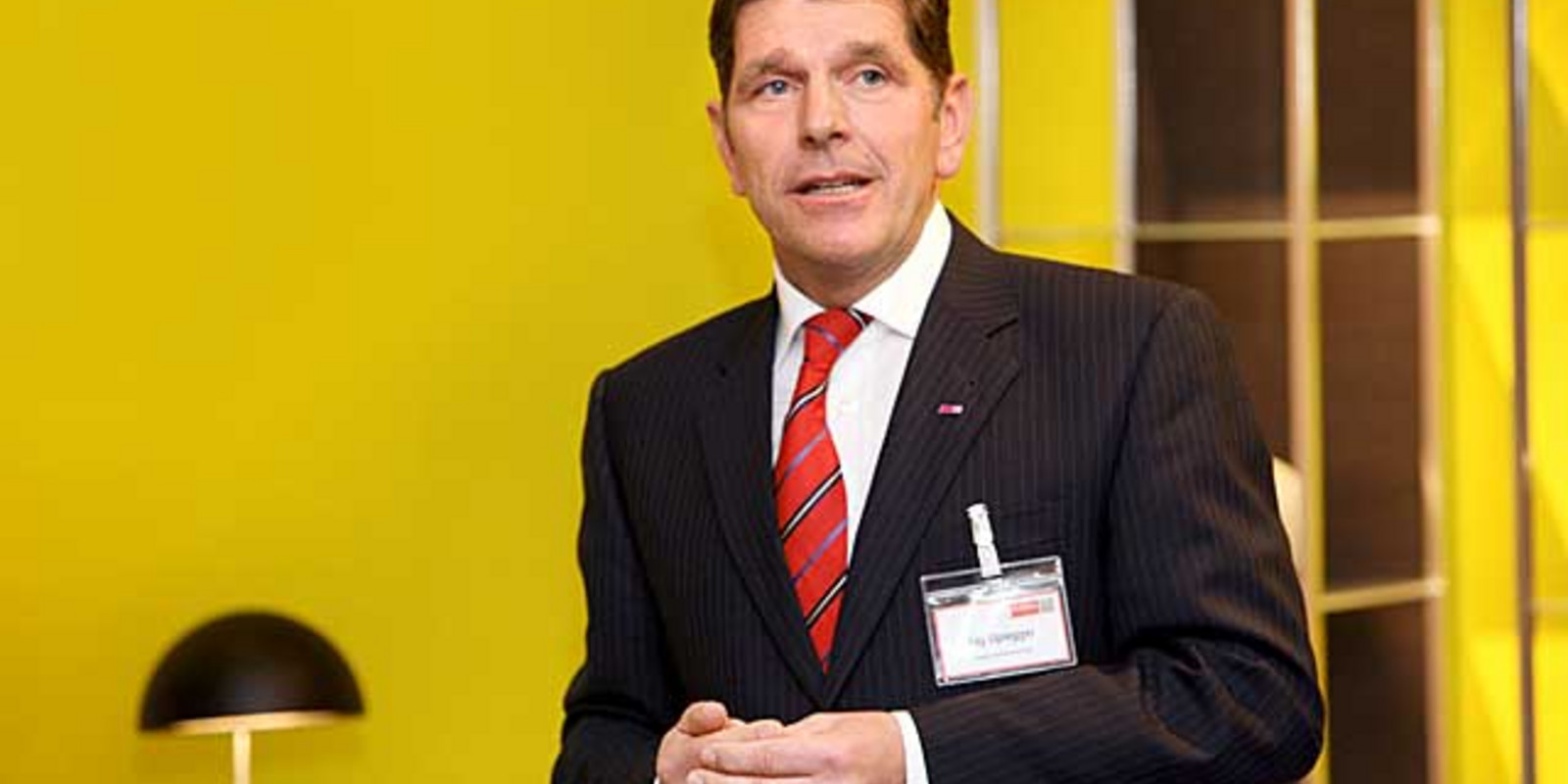 Ministerpräsident Christian Wulff bei pro office in Hannover Bild 8