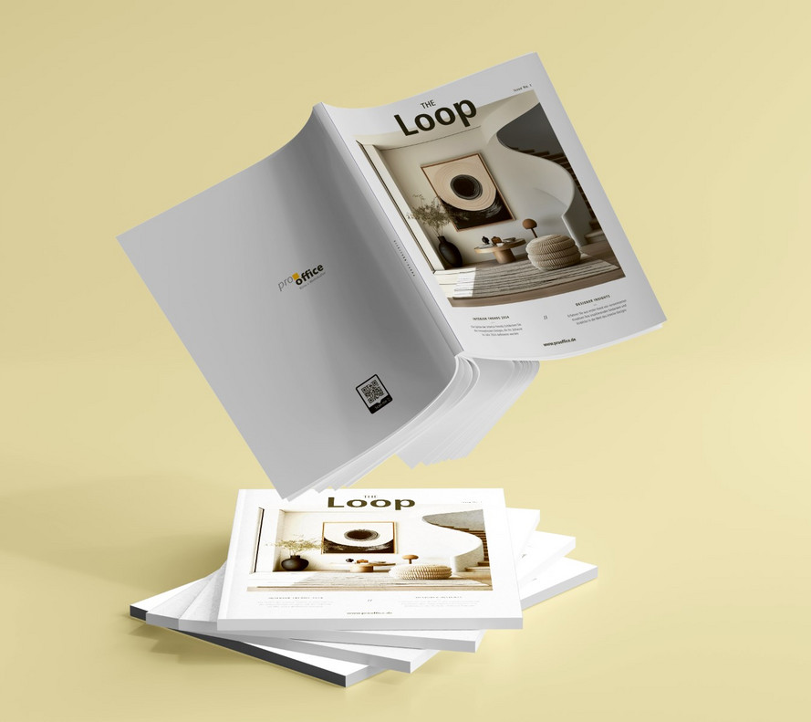 Entdecken Sie „The Loop“: Das neue Lifestyle-Magazin von pro office