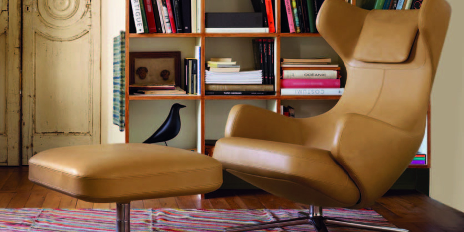 WeihnachtsNeujahrsaktion 2012/2013: Vitra Sessel Repos und Klassiker Eames Lounge Chair Bild 1