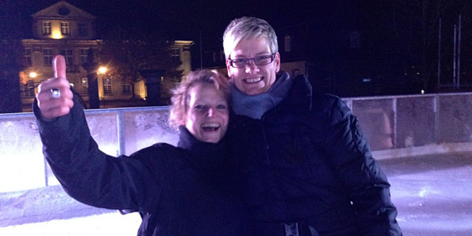 Team-Abend beim Eisstockschießen von pro office Bielefeld und Lemgo Bild 10