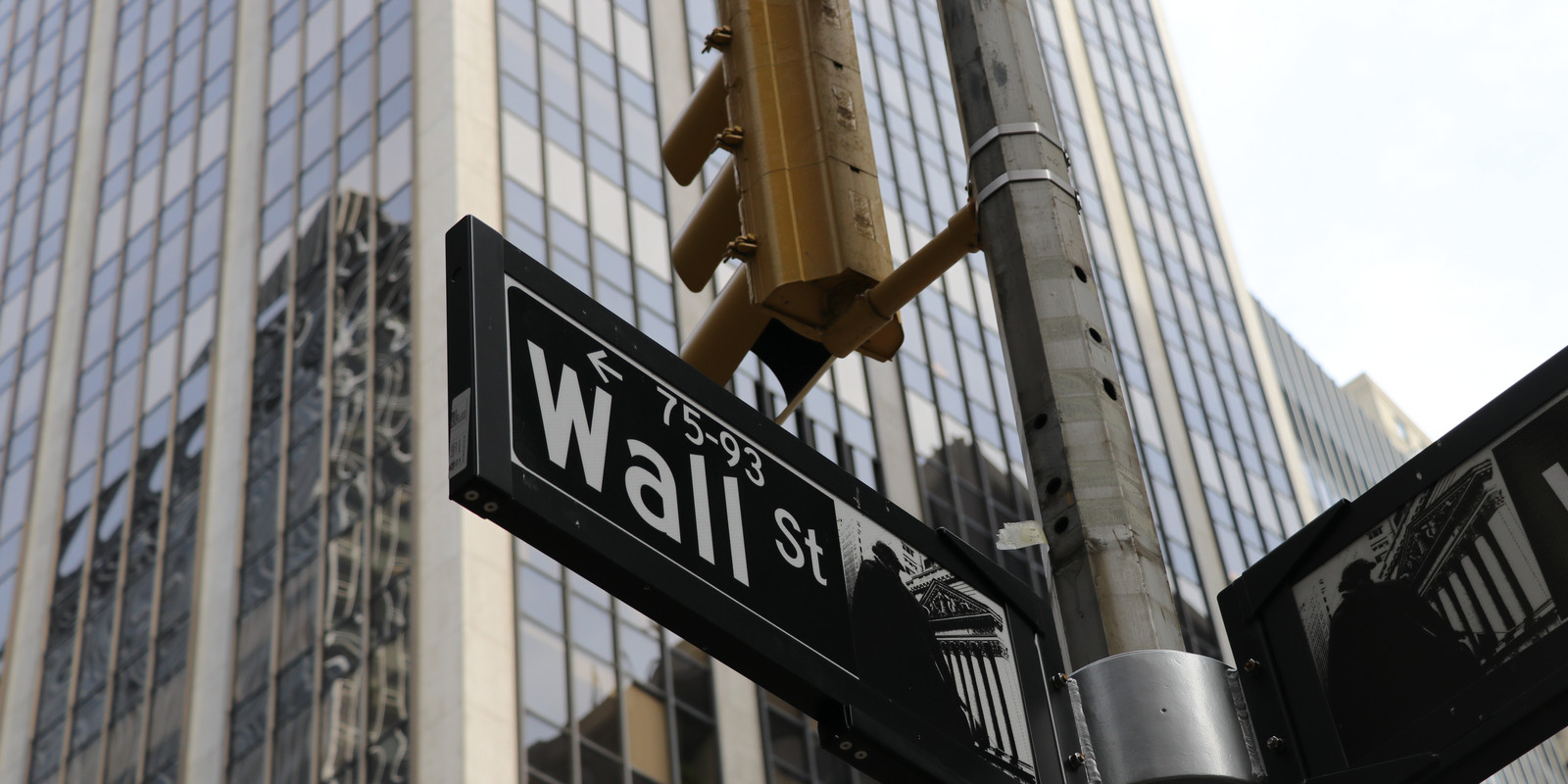 Wall Street Straßenschild Bild 17
