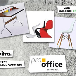 vitra. Ausstellung bei pro office Hannover