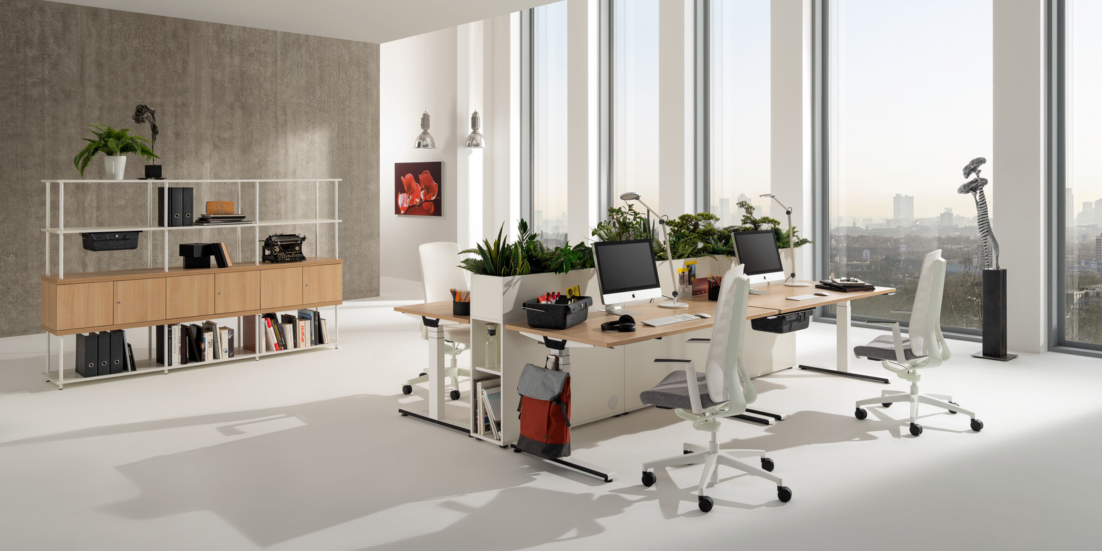 Angebotsauftakt 2023: Steh-Sitz-Tisch WINEA STARTUP 2.0 zum Aktionspreis bei pro office Hannover Bild 1