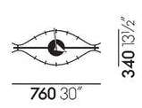 Vitra eye clock dimensions