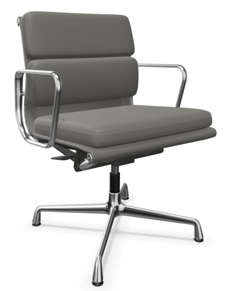 Vitra Soft Pad Chair EA 231 mit Lederbezug